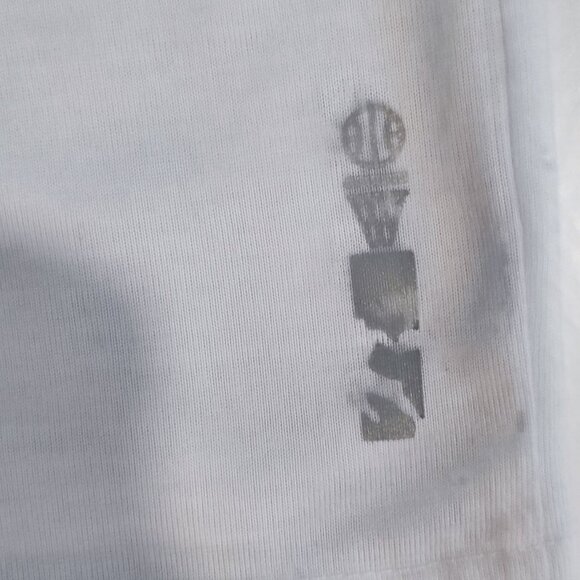 AND1 basketball T-shirt boys size M (8) white with graphic design - Picture 8 of 10